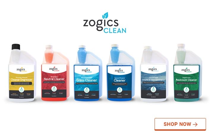 Zogics Cleaning Supplies line