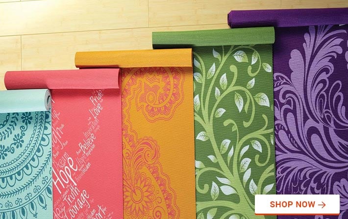 Yoga mats from Gaiam