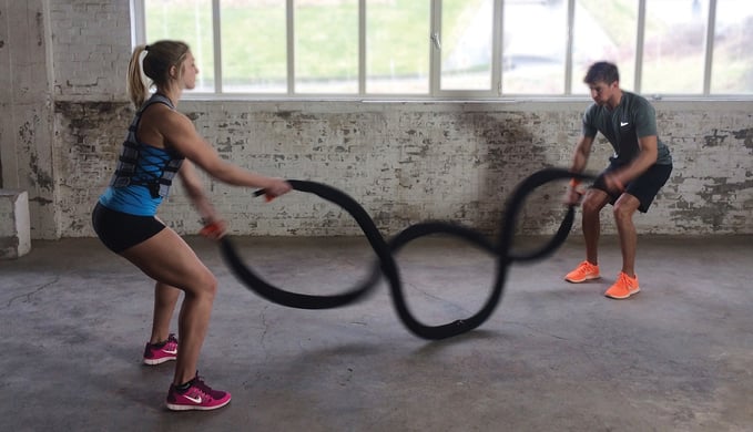 Hyper Rope®: Heaviest Weighted Jump Rope for Intense Training - Hyperwear