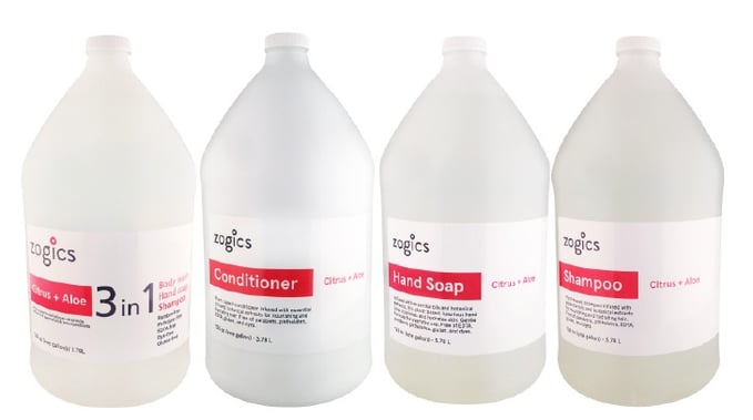 Zogics 3 in 1 Citrus & Aloe Hand Soap, Shampoo, and Body Wash Zogics 3 in 1 Citrus & Aloe Hand Soap, Shampoo, and Body Wash