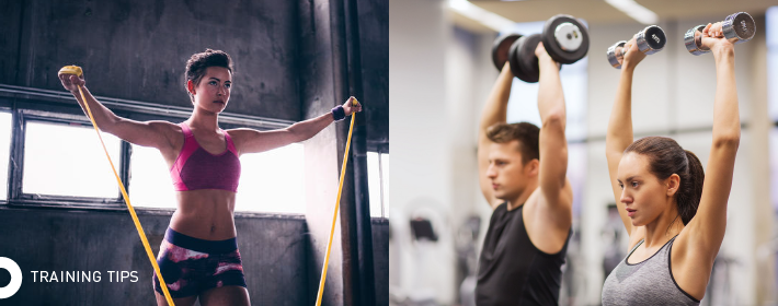 Resistance Bands vs. Weights