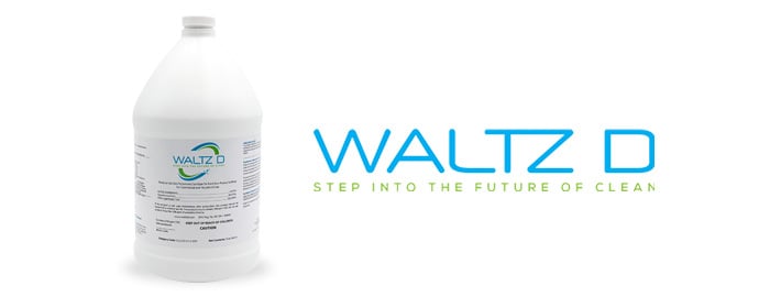 Waltz-D Disinfectant recommended for use with EMist sprayers