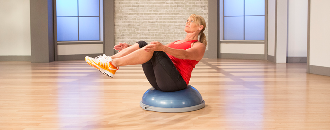 How to Use the Bosu Balance Trainer