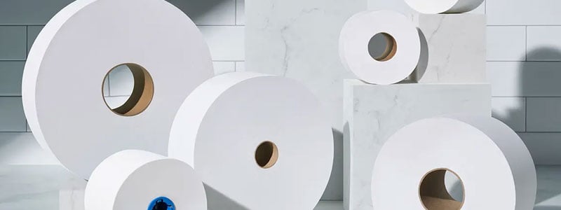 Bulk toilet paper and toilet tissue from Zogics