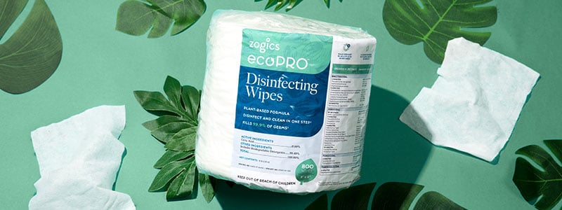 ecoPRO Plant Based Disinfecting Wipes