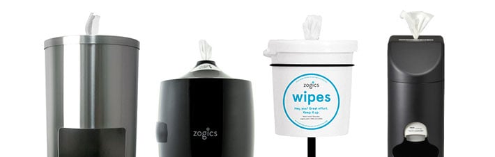 We offer wipe dispensers for every business.