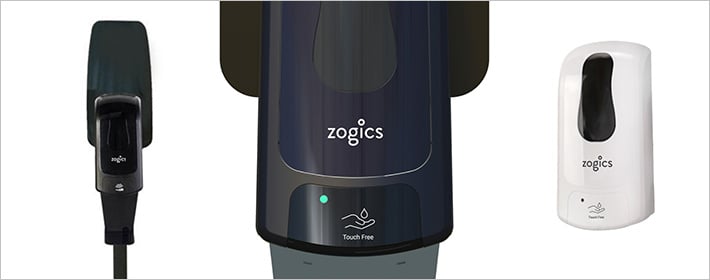 Hand sanitizer at zogics.com