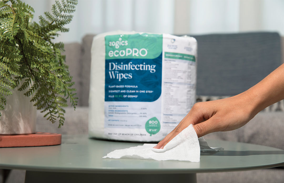 Zogics Biodegradable Disinfecting Wipes