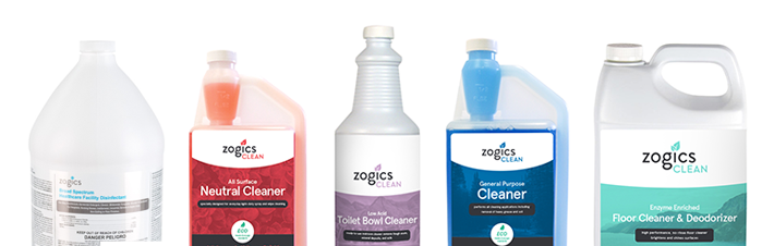 Zogics cleaning concentrates