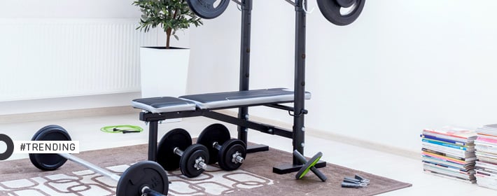 Different types of home gym online equipment