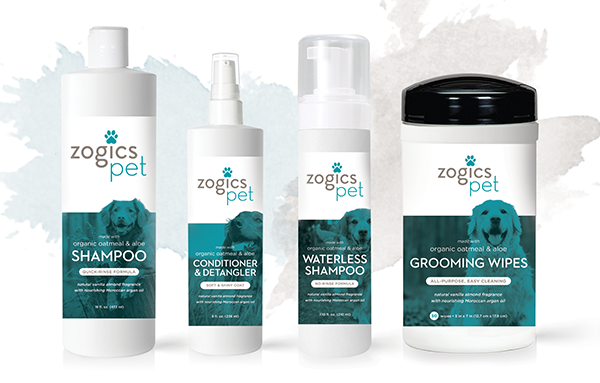 Zogics Pet Oatmeal & Aloe Collection