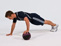 Medicine Ball Push Ups