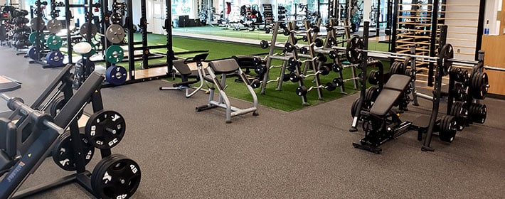 rubber flooring for gyms