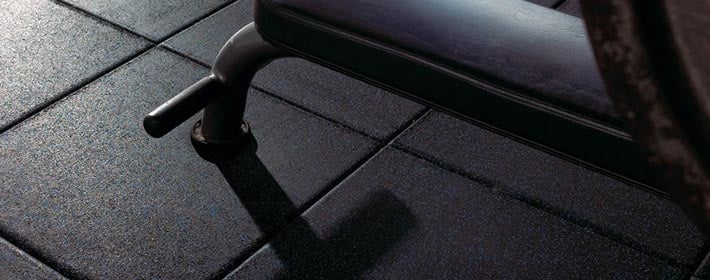 1" rubber flooring tiles are a better investment than stall mats.