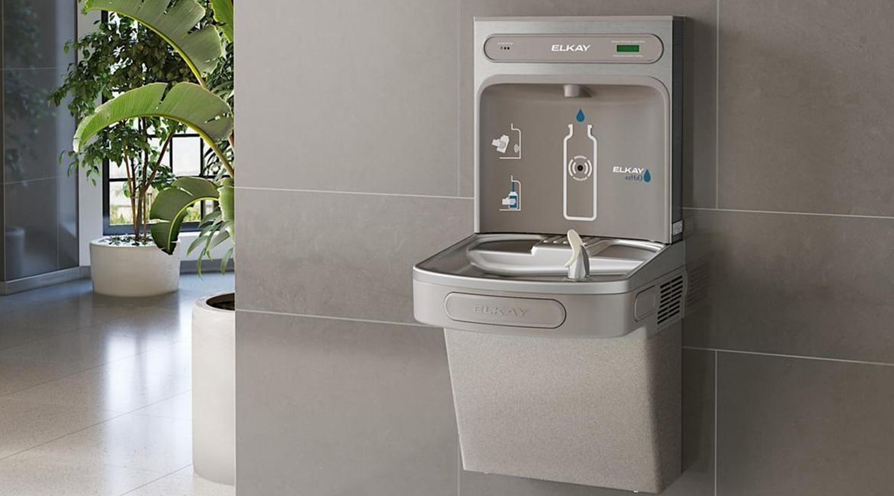 Elkay’s EZH2O bottle-filling stations