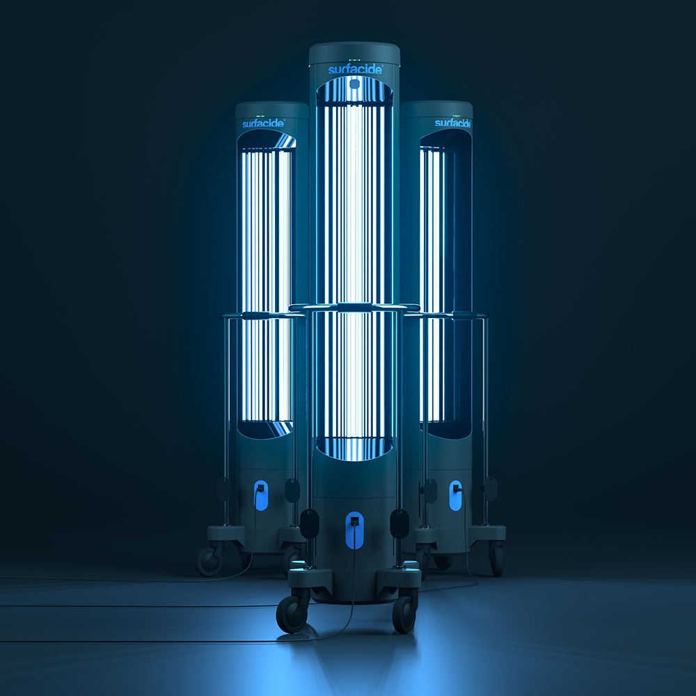 Surfacide: The Helios® UV-C Disinfection System