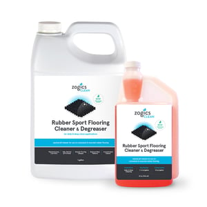 Zogics Rubber Sport Flooring Cleaner & Degreaser