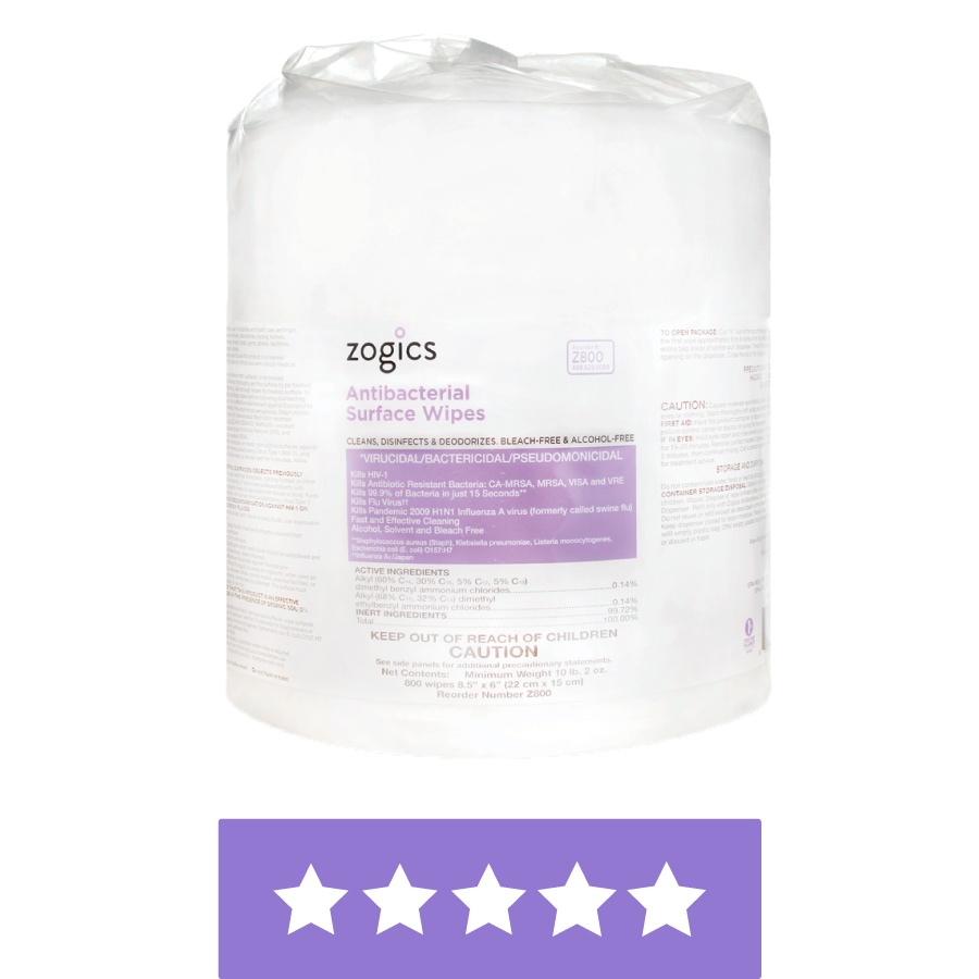 Antibacterial Disinfecting Wipes are customer favorites for a good reason; they kill SARS-CoV-2 in 30 seconds, along with many other germs and viruses.