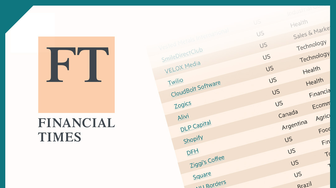 Zogics Ranks On The Americas’ Fastest-Growing Companies 2022 List